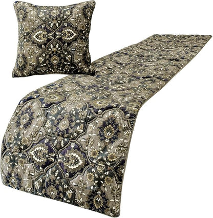 The HomeCentric Gray Bed Runner by TheHomeCentric