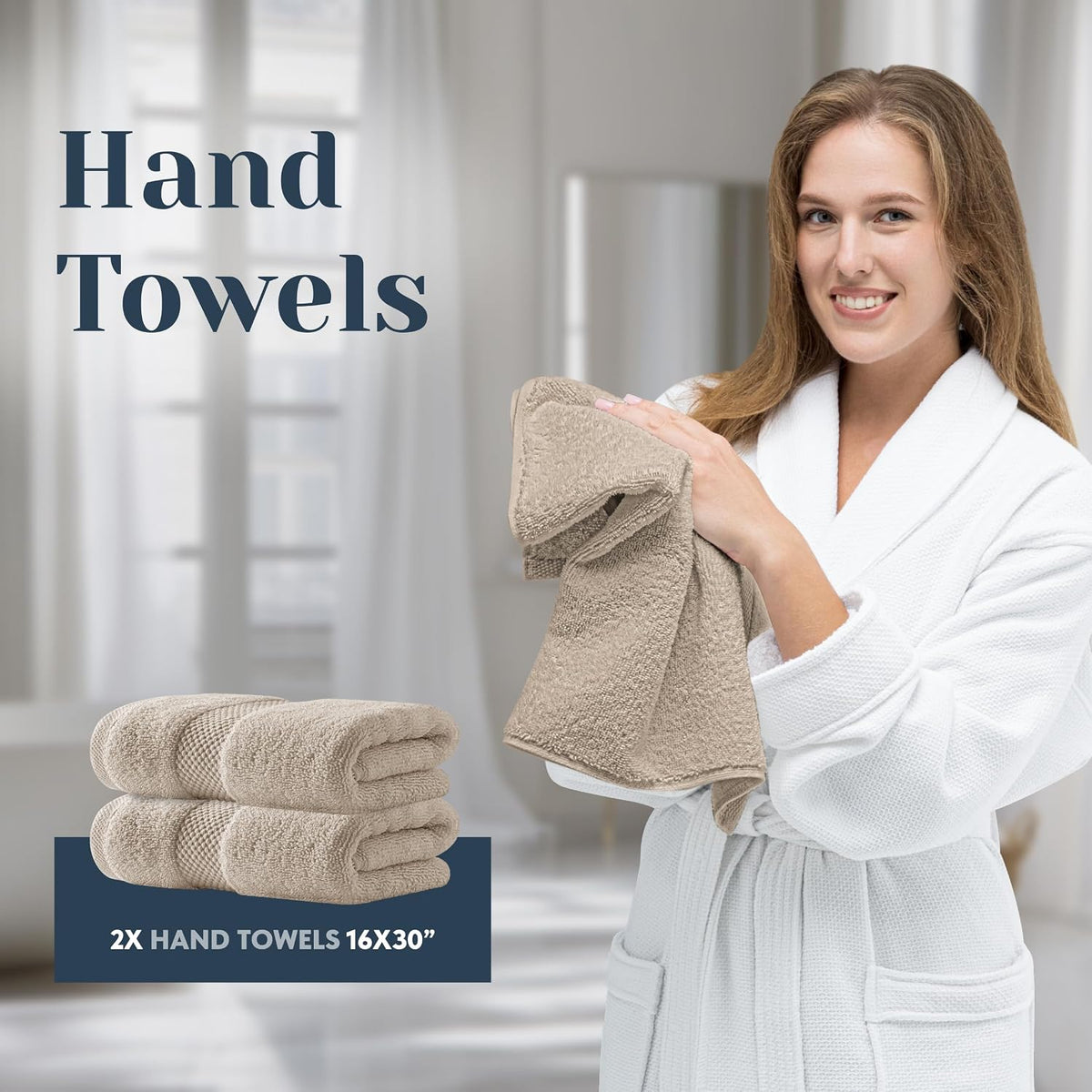 white classic luxury taupe bath towel set of, package contents