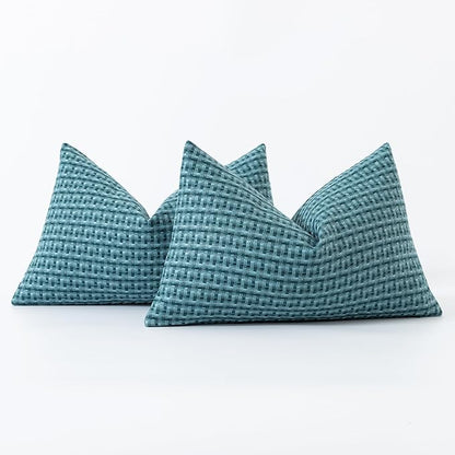 Kevin Textile Outdoor Waterproof Throw Pillow Covers Pack of 2 Farmhouse - Image 6