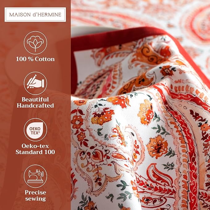 Maison d' Hermine Cloth Napkins Set of 4 100% Cotton - Image 2