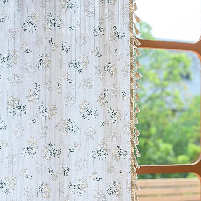 ENJOYBRIDAL Floral 84 Inch Curtains - Image 6
