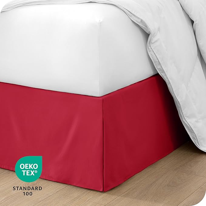 Bare Home Twin XL Bed Skirt - Image 5