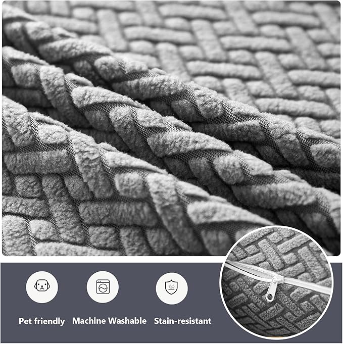 Throw Pillow Covers Couch Pillows Covers Wear-Resistant Universal Stretch - Image 6
