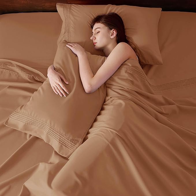 Bedsure Deep Pocket Queen Sheets Set - Image 4