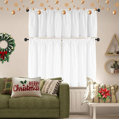 Christmas Valance Curtain Set - Image 3