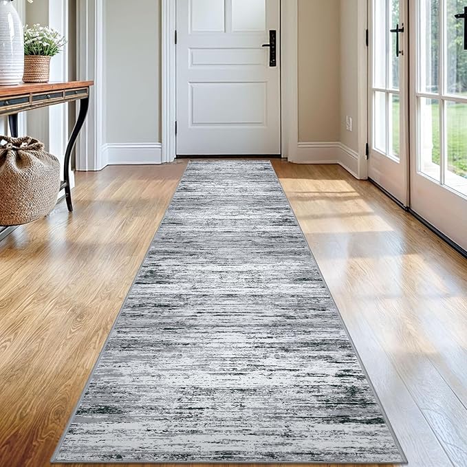 Modern Abstract Runner Rug 2x12 by lansny