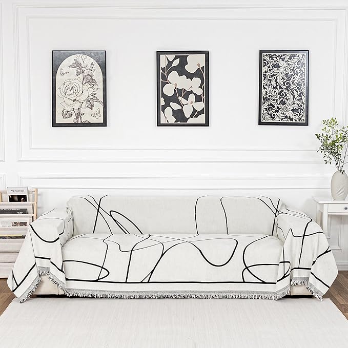 MEETSKY Couch Cover for Cushion Couch Sofa Furniture Protector Sofa Covers by MEETSKY
