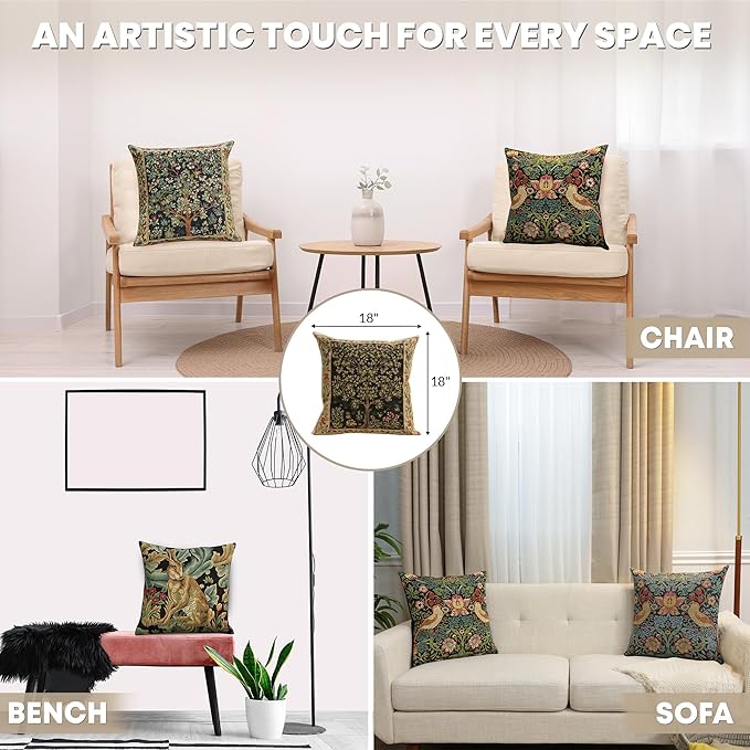 Charlotte Home Furnishings Throw Pillow Covers, Decorative Boho Pillow Covers - Image 5