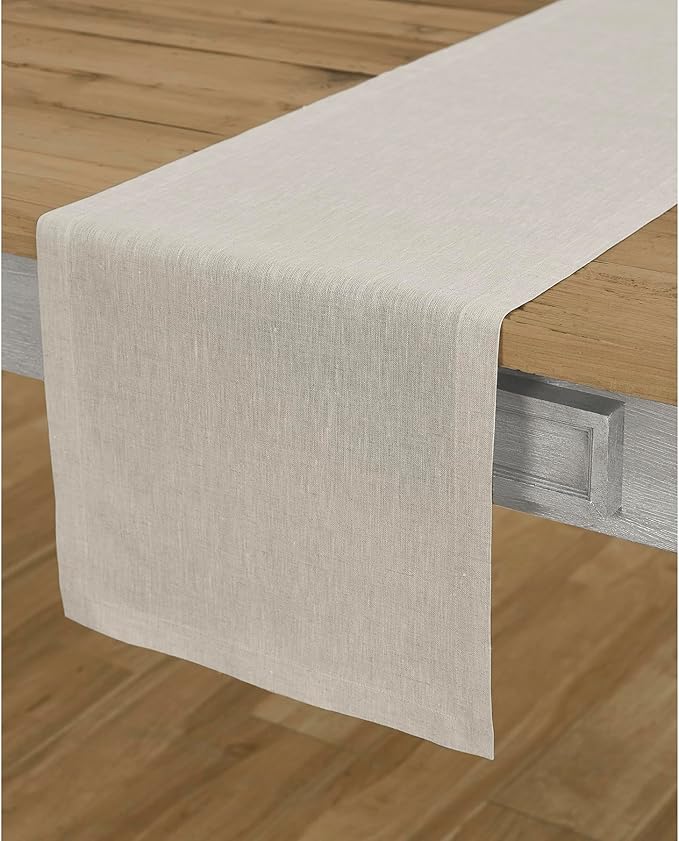 Solino Home Linen Table Runner 60 Inches by SolinoHome