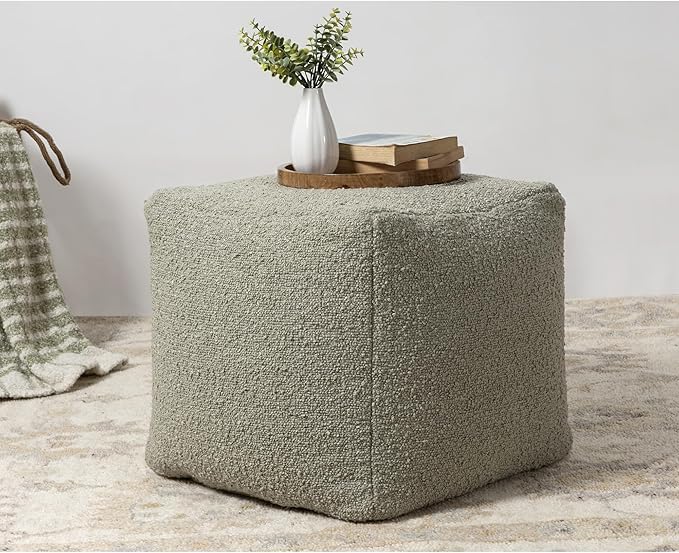 L. R. Resources, Inc. LR Home Handmade Contemporary Solid Boucle Indoor Medium by L.+R.+Resources%2C+Inc.