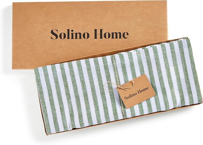 Solino Home Linen Table Runner 72 Inches Long - Image 6