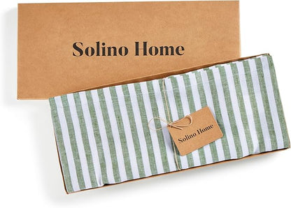 Solino Home Linen Table Runner 72 Inches Long - Image 6