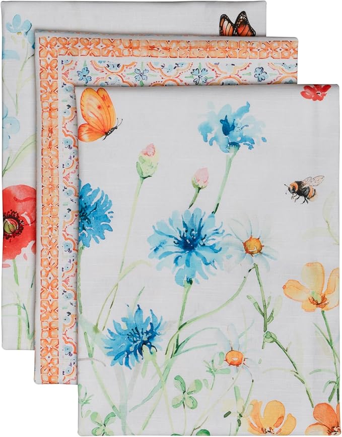 Maison d' Hermine Kitchen Towels Set of 2 100% Cotton 27.50" x 20" Reusable by MaisondHermine