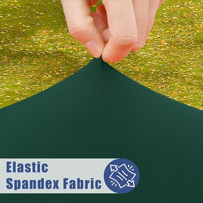 Round Spandex Tablecloth, Elastic Fitted Waterproof Tablecloths - Image 2