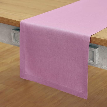 Solino Home Linen Violet Table Runner 48 Inches - Image 2
