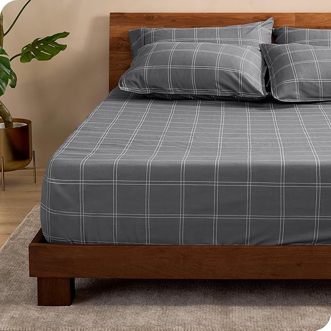 Bare Home Fitted Bottom Sheet Full Size by BareHome