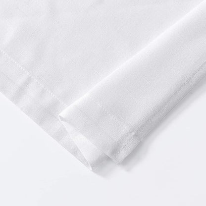 jinchan Kitchen Curtains 36 Inch Linen Tier Curtains Farmhouse Tab Top Small - Image 8