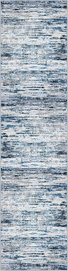 Modern Abstract Hallway Runner Rug - Image 9