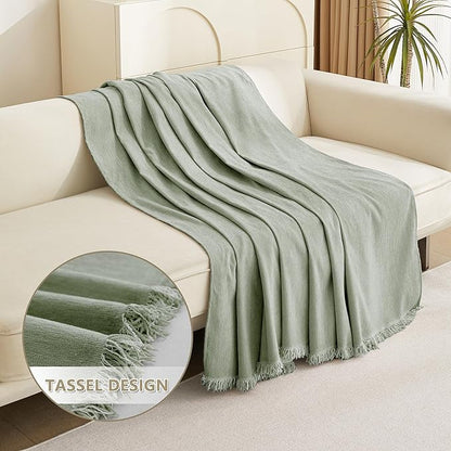 MYSKY HOME Couch Cover L Shape, Sectional Couch Covers, Couch Cover Blanket - Image 3