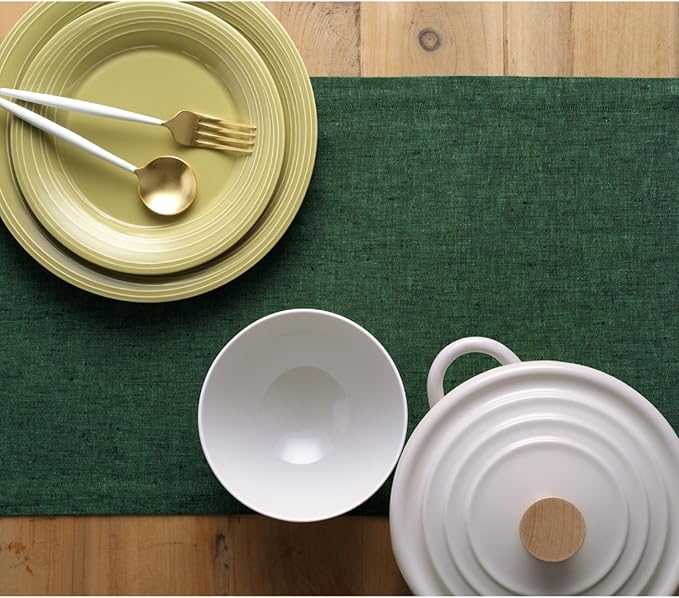 Solino Home Linen Table Runner 48 Inches - Image 3