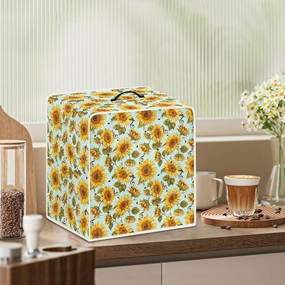 Mumeson Sunflower Blossom Coffee Maker Cover Stand Mixer or Coffee Machine - Image 6