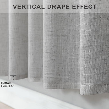 Light Grey Curtains 38 Inch Wide - Image 6