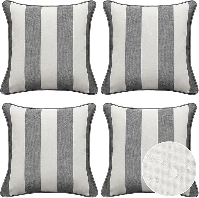 Decorative Outdoor Water Repellent Throw Pillows by Unimatta