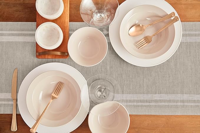 Solino Home Linen Table Runner 90 Inches Long - Image 3