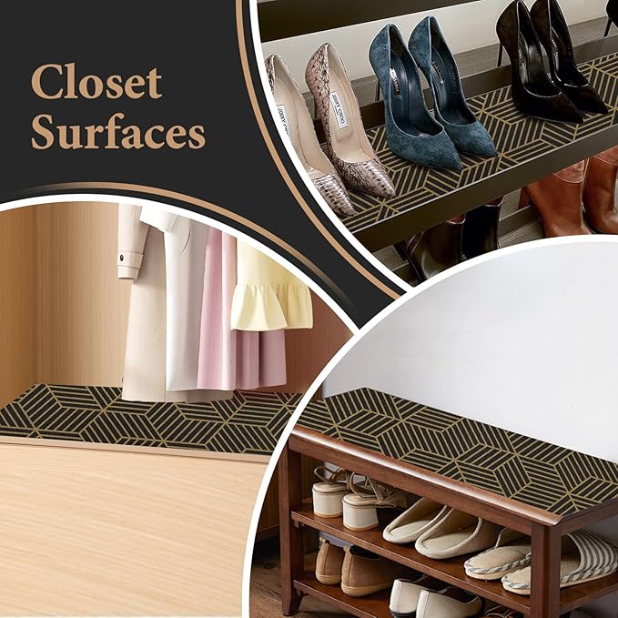 Shelf Liners for Kitchen Cabinets 12in x 30FT, Non Adhesive Cabinet Liner - Image 7