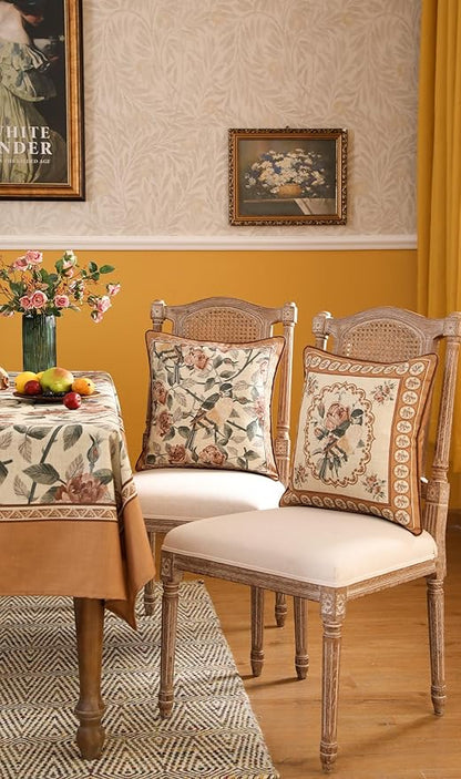 patdrea Designer Vintage Floral Throw Pillow Covers - Image 9