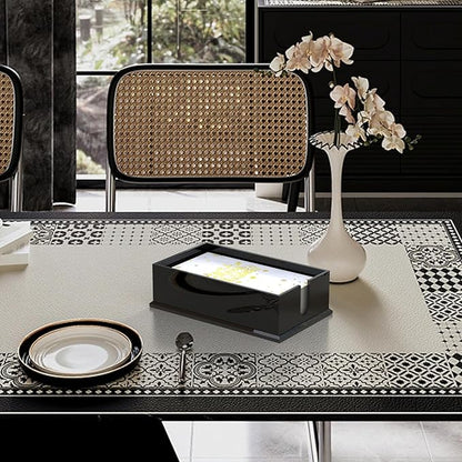 Napkin Holder for Table, Acrylic Napkin Paper Towel Holder for Kitchen - Image 2