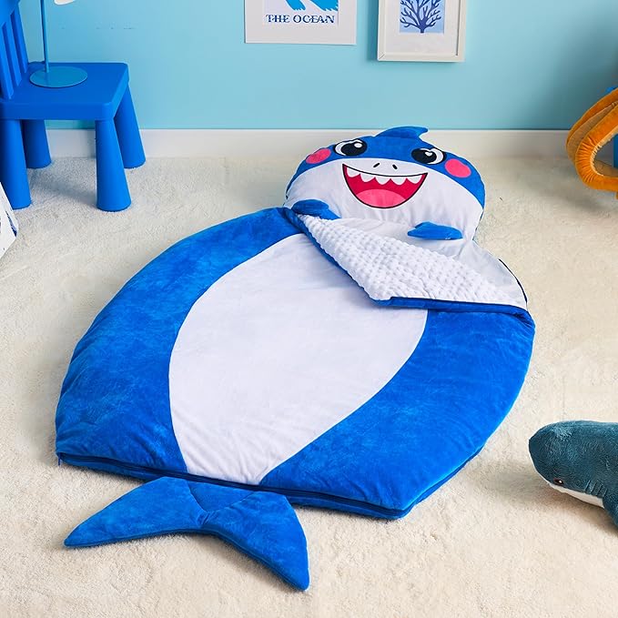 JOIEDOMI Kids Sleeping Bag 4 5 6 Year Old Girl Gifts Toddler Nap Mat - Image 2