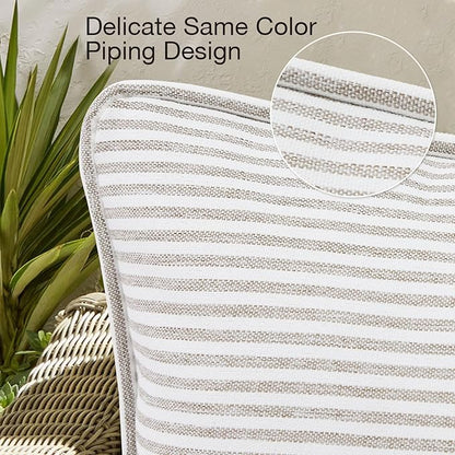 Decorative Outdoor Water Repellent Throw Pillows - Image 2