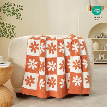 Snuggle Sac Fall Checkered Blanket, 50x60 inches - Image 5