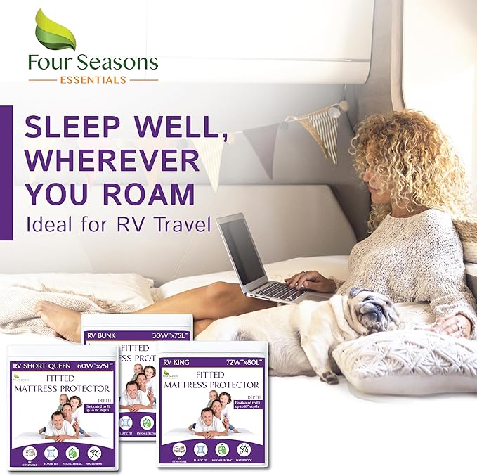 RV King Waterproof Mattress Protector - Image 6