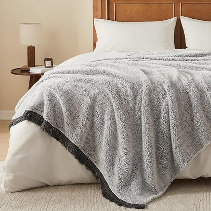 EMME Soft Sherpa Fleece Blanket - Image 7