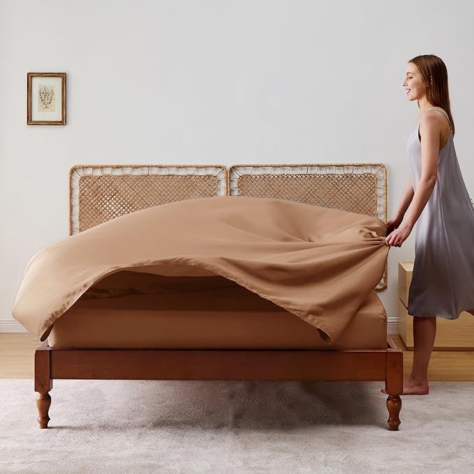 Bedsure California King Sheet Sets, Cooling Sheets - Image 5