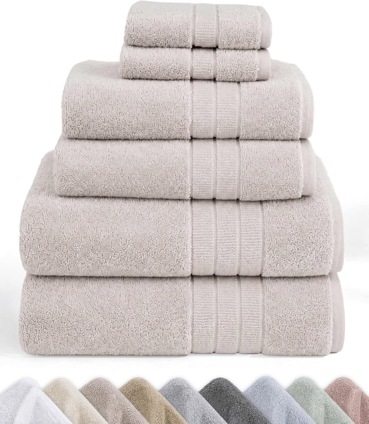 california design den organic cotton luxury bath towel, main product view