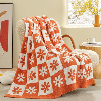 Snuggle Sac Fall Checkered Blanket, 50x60 inches by SnuggleSac