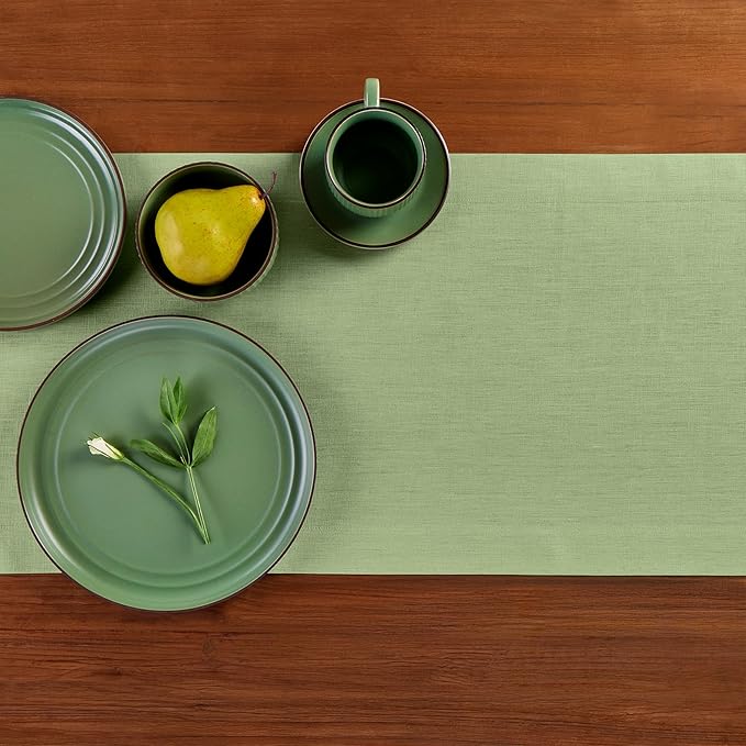 Solino Home Linen Table Runner 108 Inches Long - Image 3