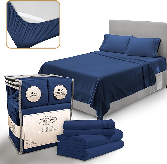 Twin Sheets Set by AbeeroHome