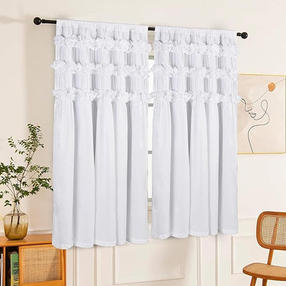 White Blackout Drapes - Image 8