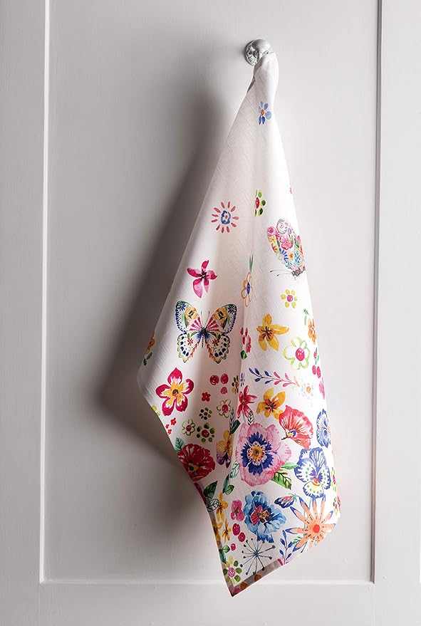 Maison d' Hermine Kitchen Towels Set of 3 100% Cotton 27.50" x 20" Reusable - Image 7