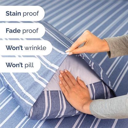 Split King Size 5 Piece Sheet Set - Image 5