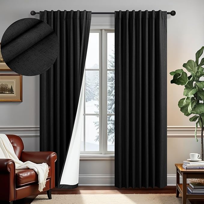 72 Inches Long Blackout Curtains 72 Inch Length by DANCURTON