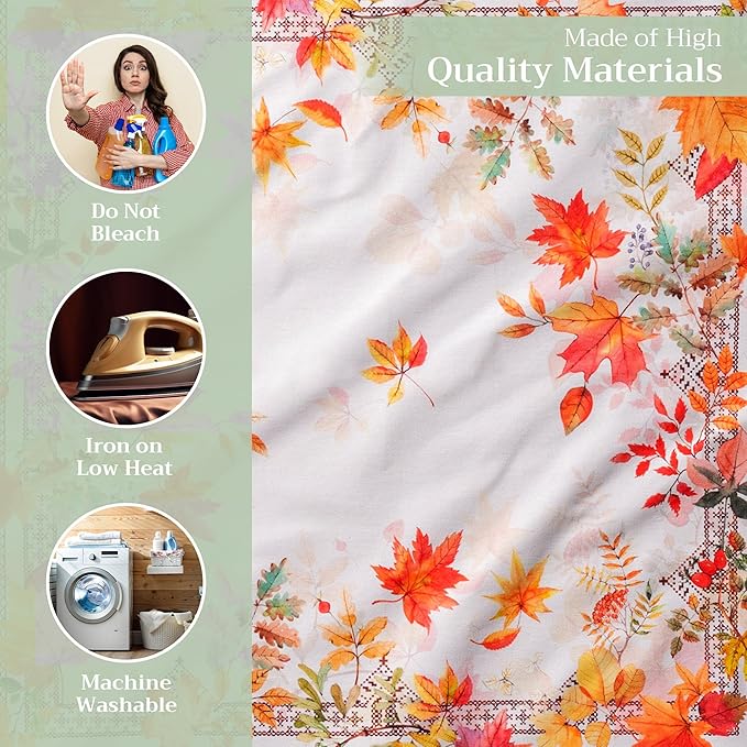 Maison d' Hermine Cloth Napkins Set of 4 100% Cotton - Image 3