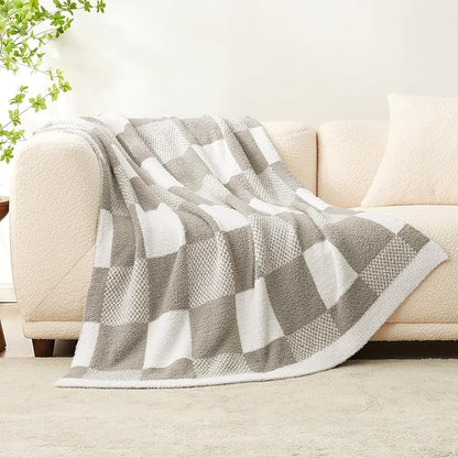 Snuggle Sac Checkered Blanket, 50x60 inches - Image 3