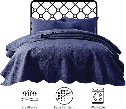 IR Imperial Rooms King Quilt Bedding Set Size + 2 Pillow Shams - Image 7