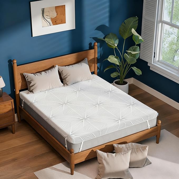 Ballad 3 Inch Gel Memory Foam Mattress Topper Twin Size, High Density Cooling - Image 9