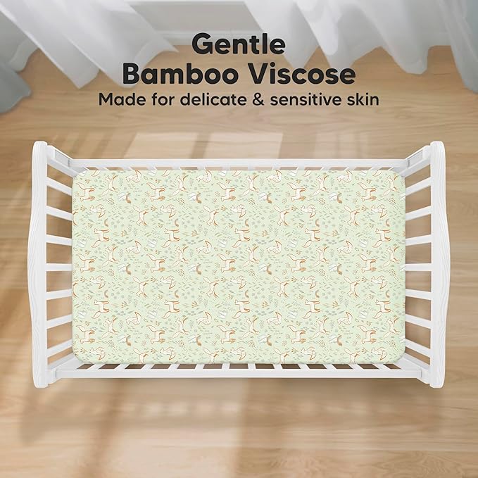 KeaBabies 2-Pack Baby Crib Sheets - Image 2